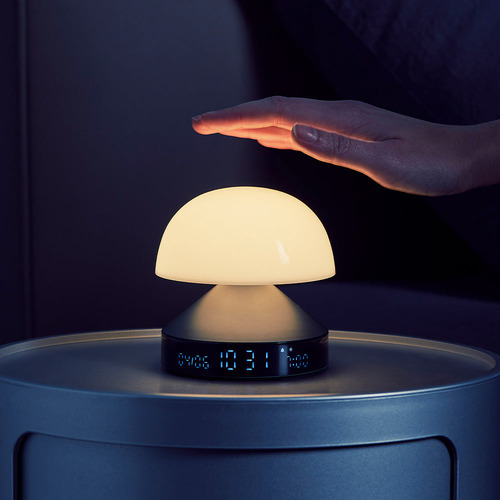 Mina Portable LED Touch Lamp with Alarm Clock