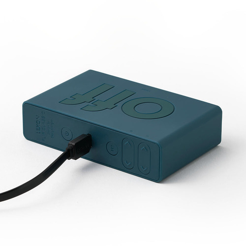 10.4cm Flip Reversible Alarm Clock