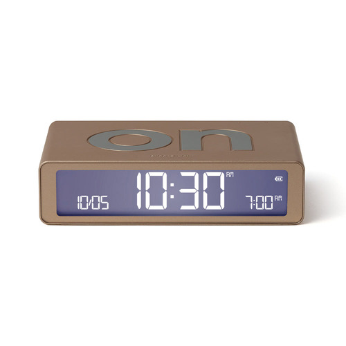10.4cm Flip Reversible Alarm Clock