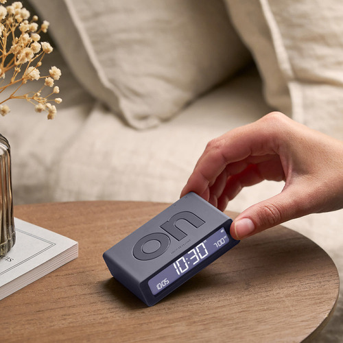 8cm Flip Reversible Alarm Clock