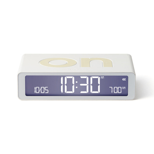 10.4cm Flip Reversible Alarm Clock