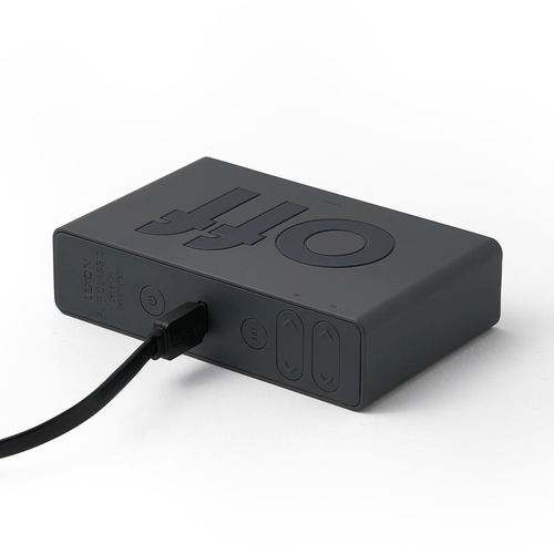 10.4cm Flip Reversible Alarm Clock