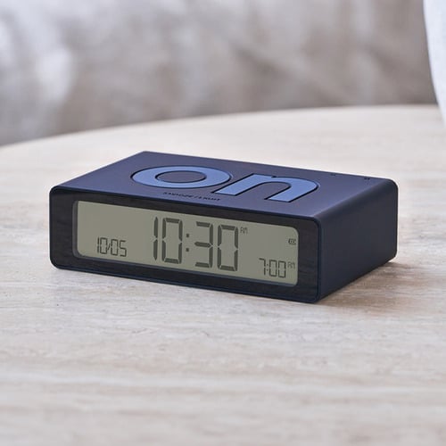 8cm Flip Reversible Alarm Clock