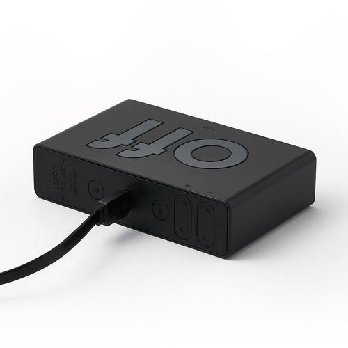 10.4cm Flip Reversible Alarm Clock