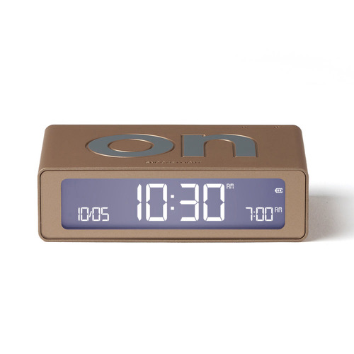8cm Flip Reversible Alarm Clock