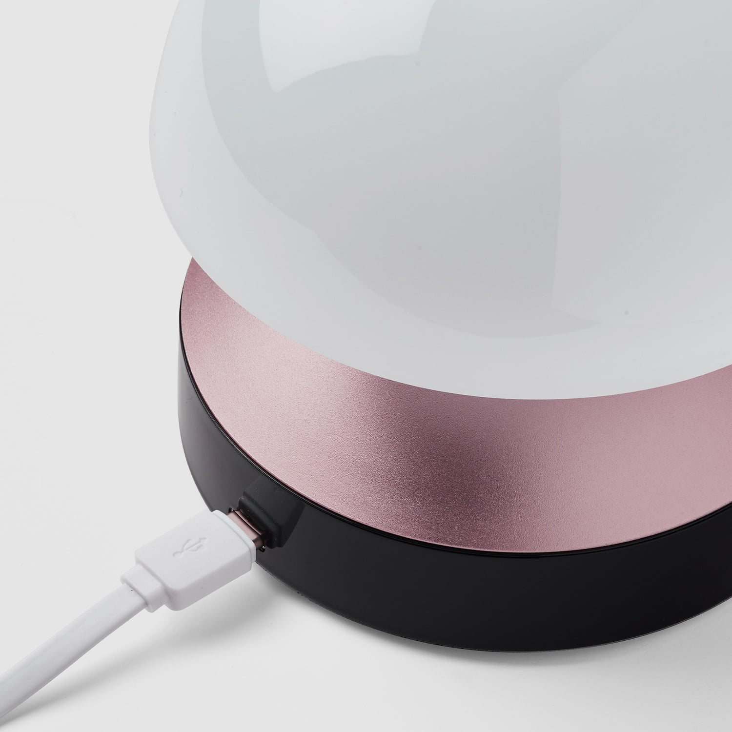 Lexon Mina Alarm Clock with LED Touch Lamp
