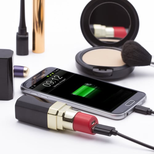 Lipstick Portable Power Bank Temple & ster