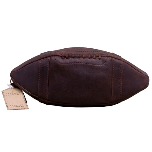 football purse leather