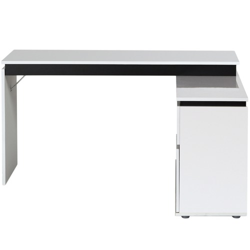 In Home Furniture Style Milano High Gloss Executive Desk Reviews