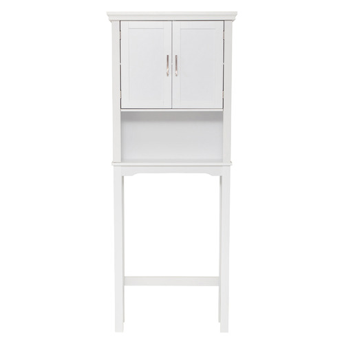 West Valley Interiors White Classic Bathroom Rack Temple & ster