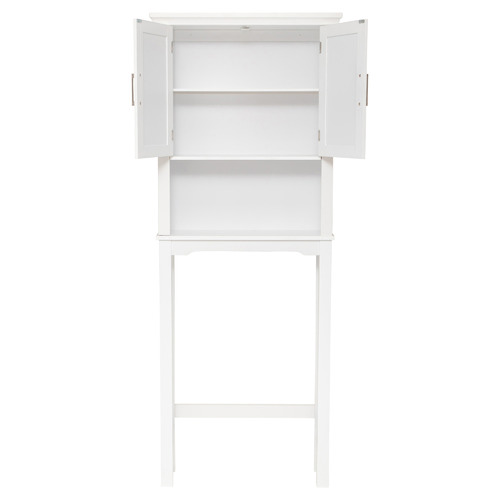 West Valley Interiors White Classic Bathroom Rack Temple & ster