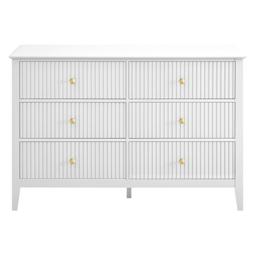 July Jungalow Amara 6 Drawer Chest | Temple & Webster