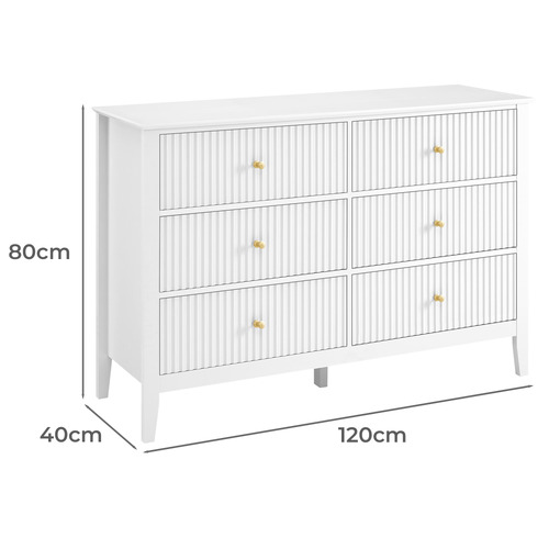 Amara 6 Drawer Chest