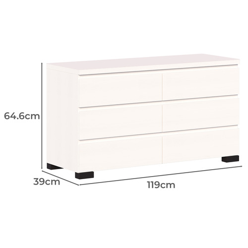 Amiel 6 Drawer Chest