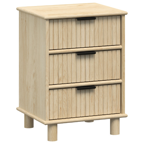 Astar 3 Drawer Side Table