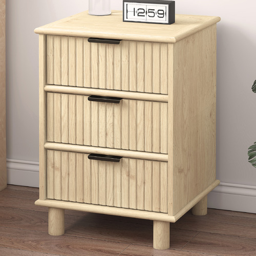 Astar 3 Drawer Side Table