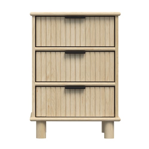 Astar 3 Drawer Side Table