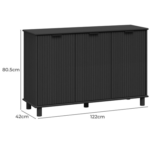 Astar 3 Door Sideboard Buffet
