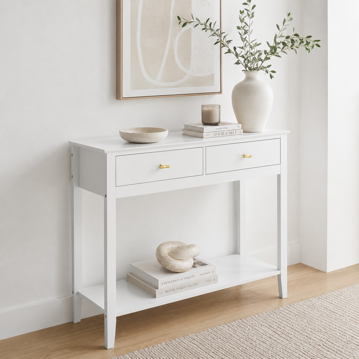 Harper 2 Drawer Console Table