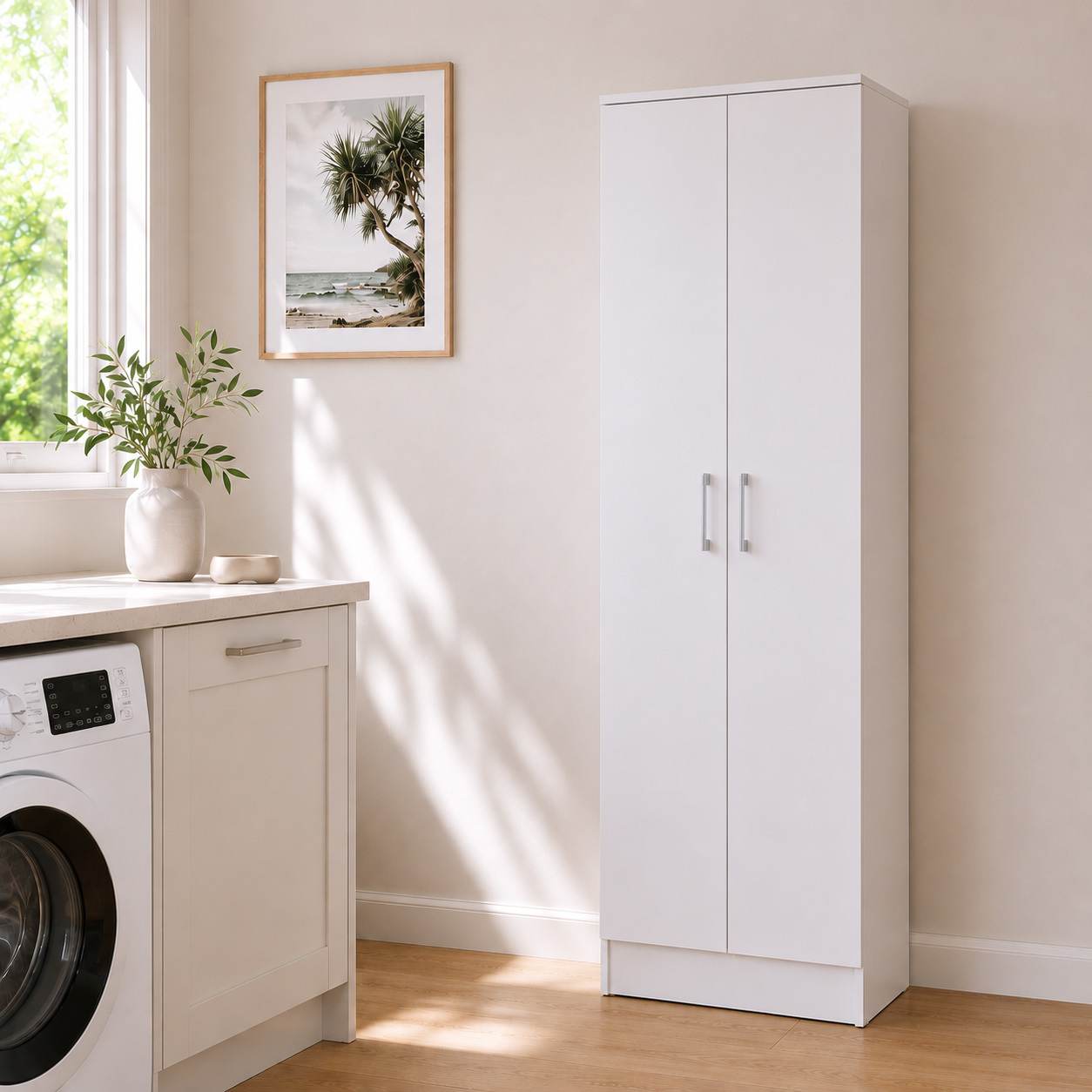 Multi-Purpose Double Door Cupboard