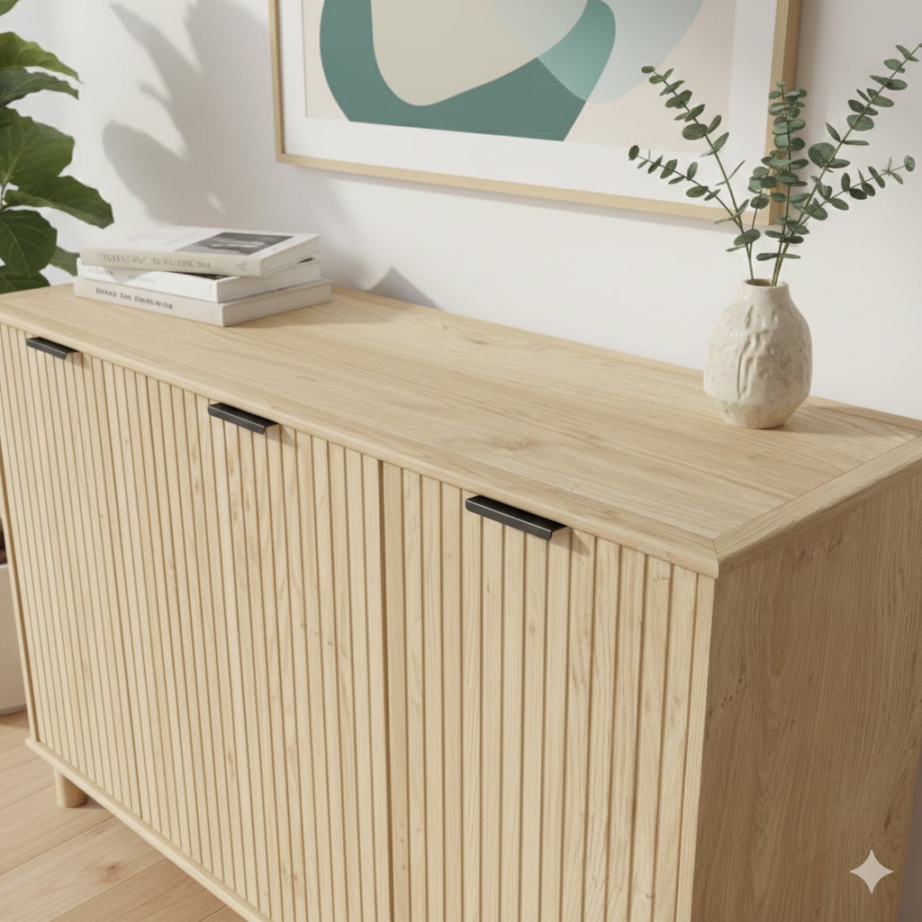 Astar 3 Door Sideboard Buffet