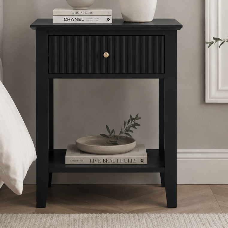 Amara 1 Drawer Bedside Table