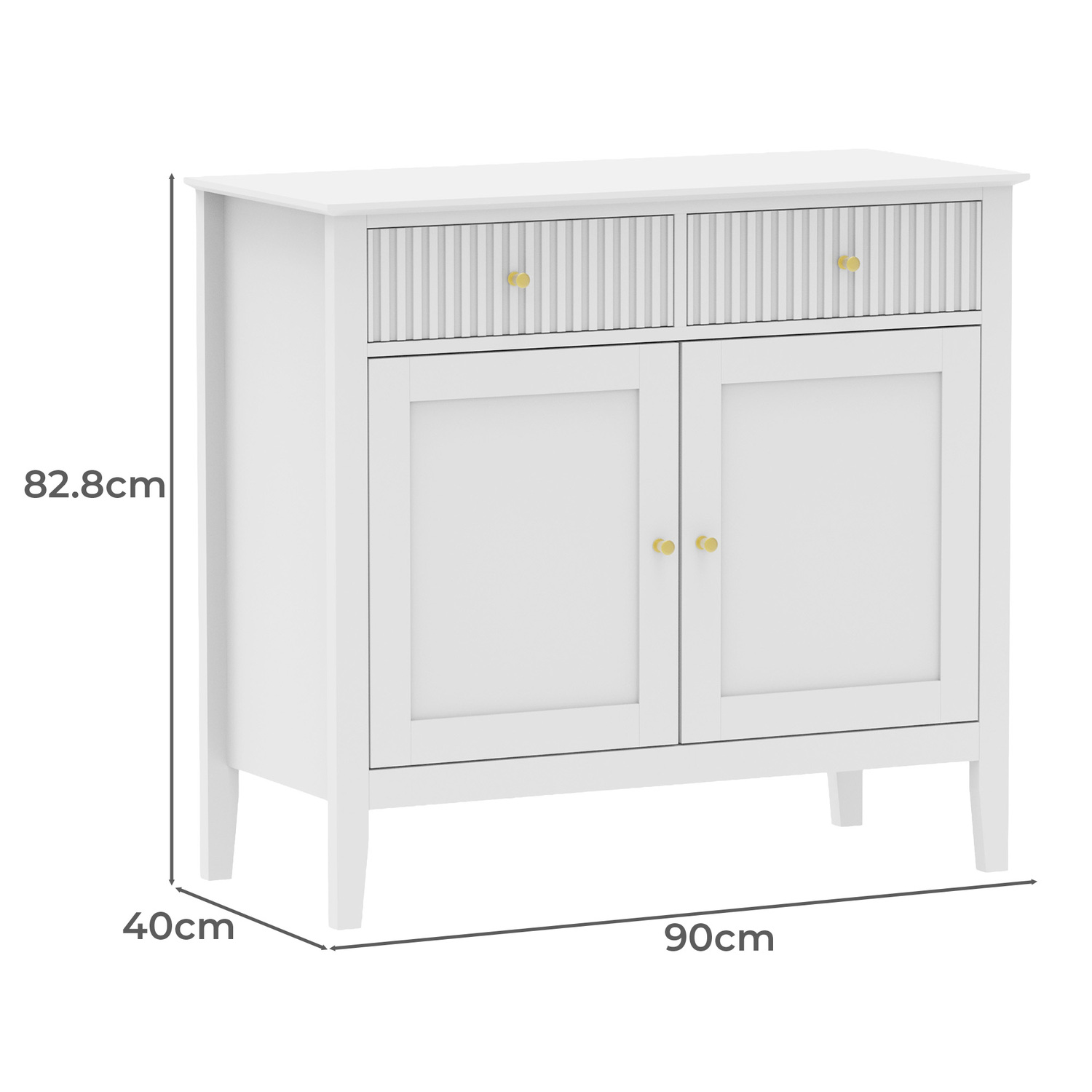 Amara 2 Door 2 Drawer Sideboard