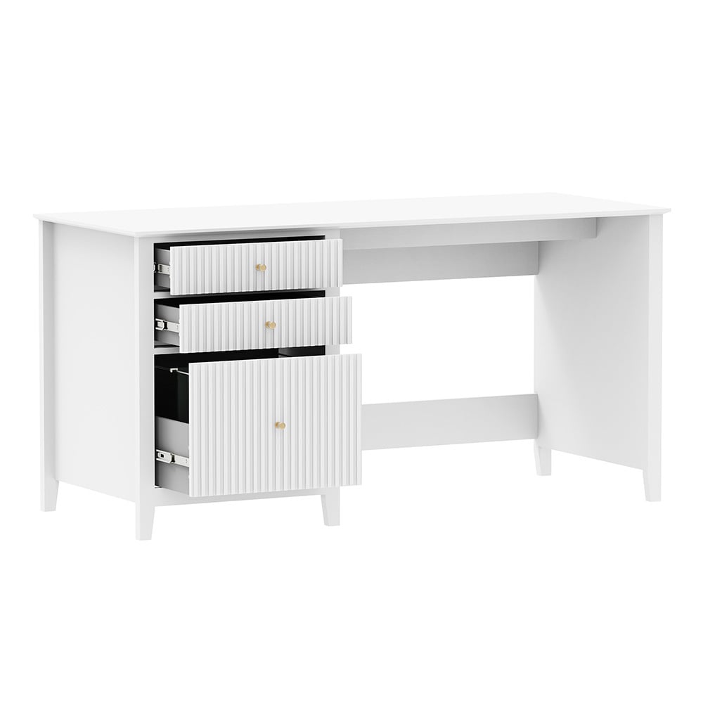 Amara 3 Drawer Writing Desk