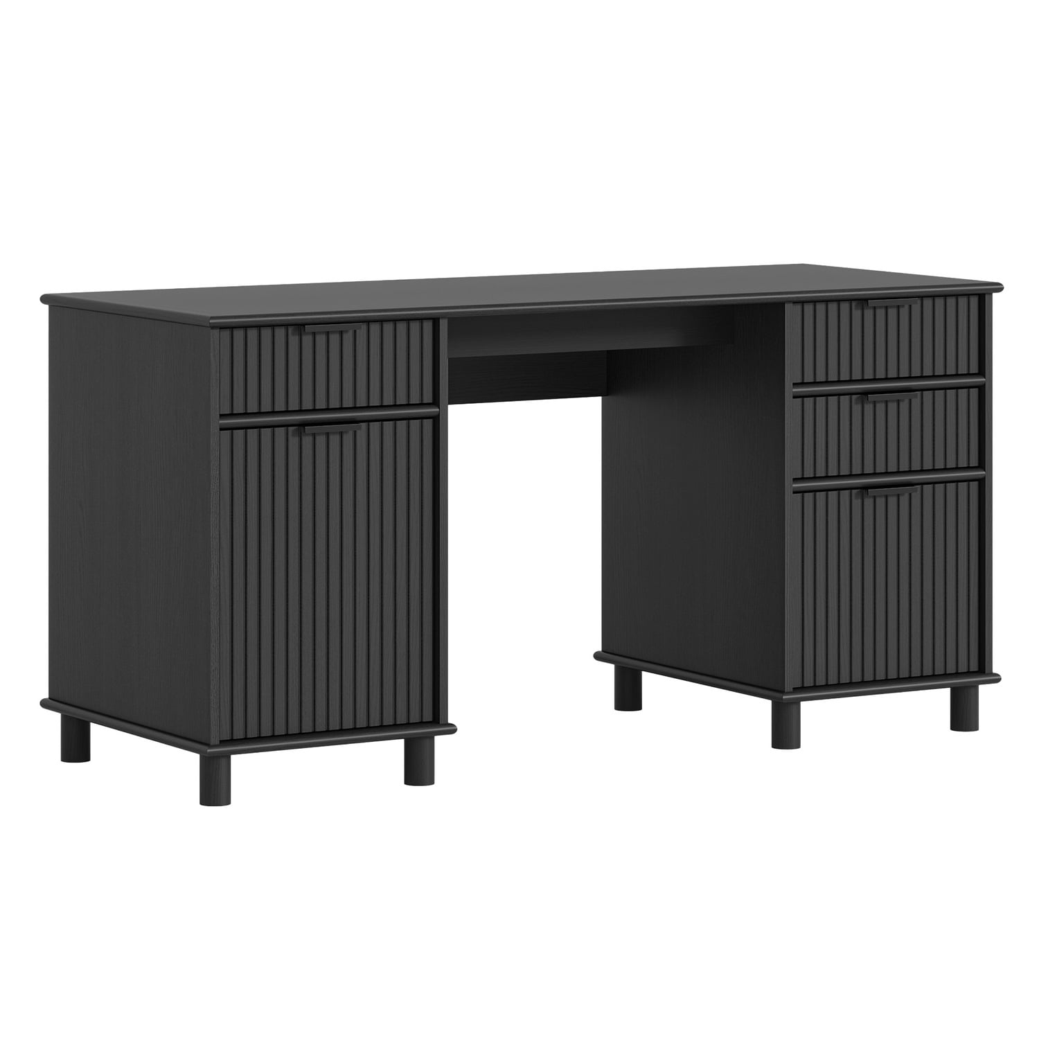 Astar 4 Drawer Computer Desk