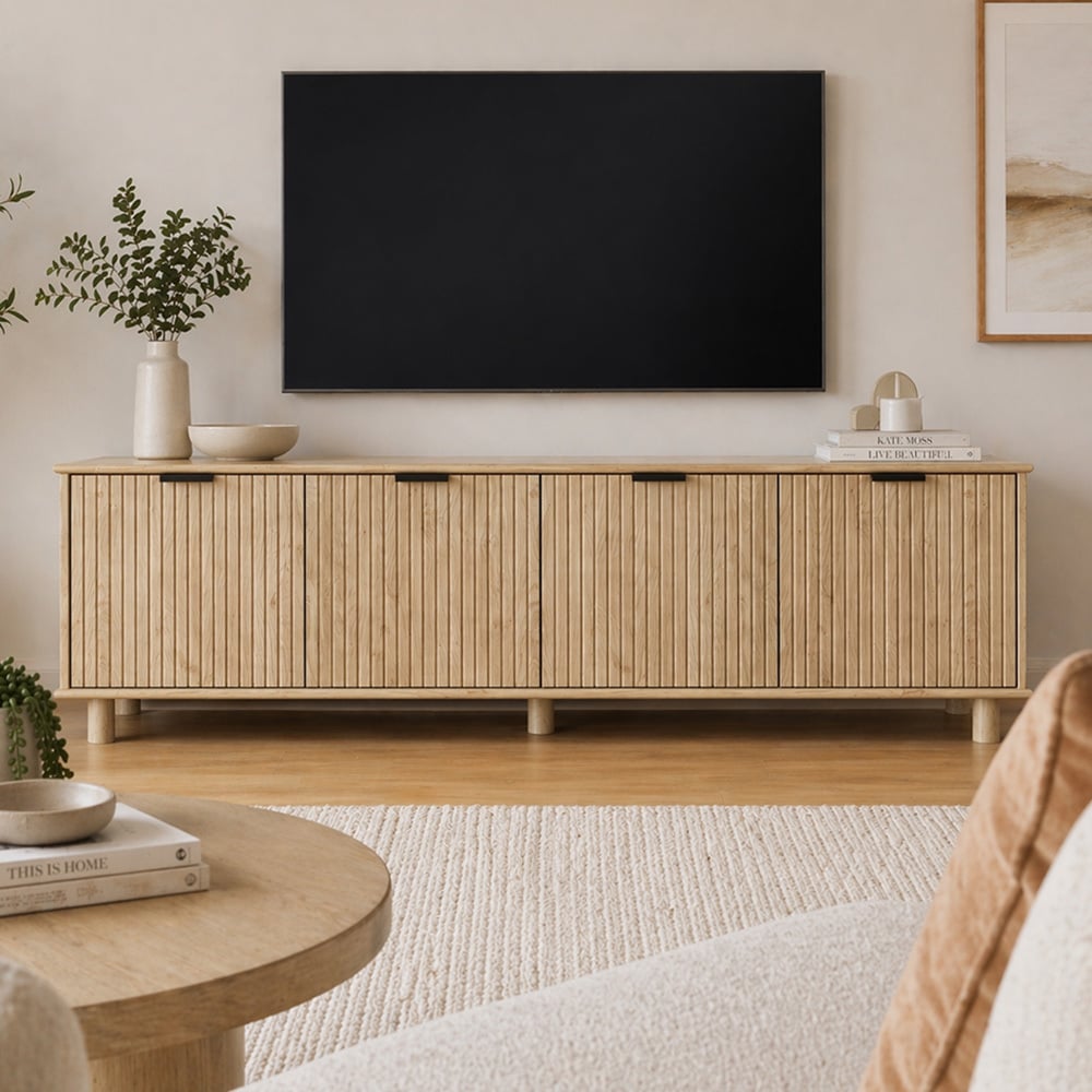 Astar 4 Door Entertainment Unit