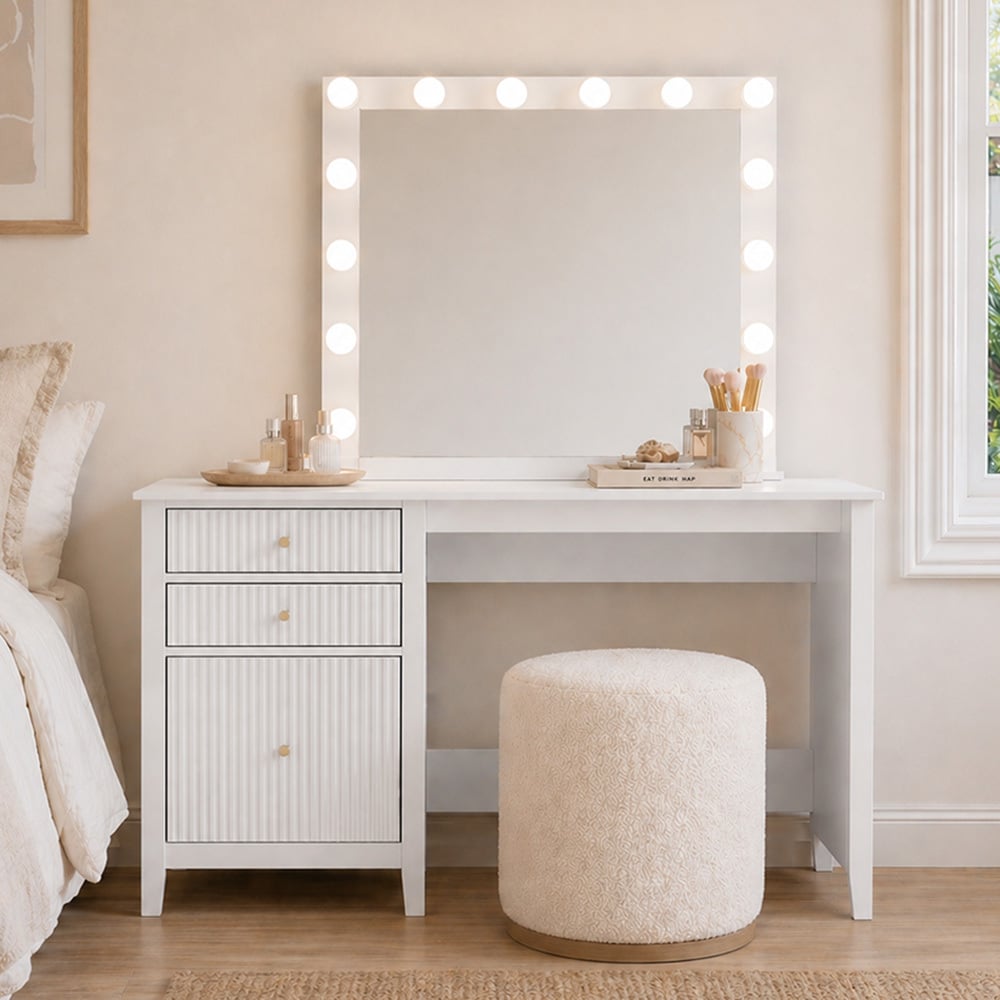 Amara 3 Drawer Writing Desk