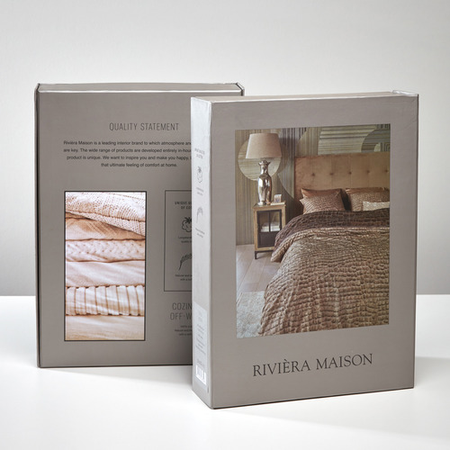 Brown Maison Croco Cotton Quilt Cover Set
