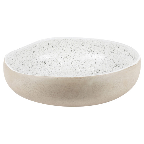 White & Cream Garden to Table 27.9cm Stoneware Serving Bowl