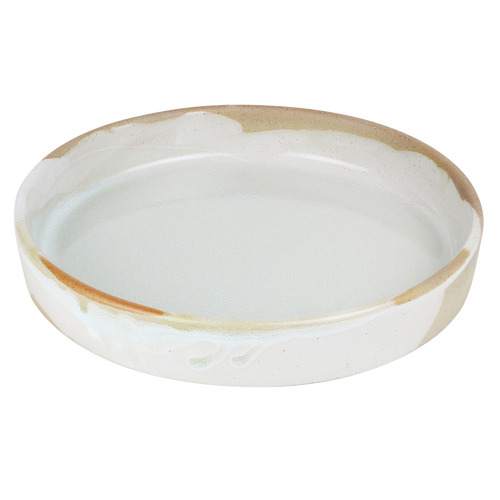 White & Brown Forager 20cm Stoneware Bowl