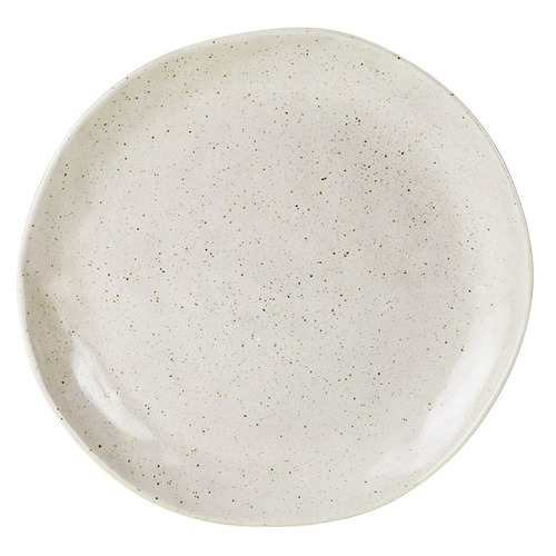 Cream Earth 27.5cm Porcelain Dinner Plate | Temple & Webster