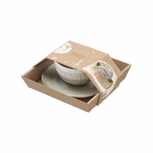 2 Piece Celyon 200ml Stoneware Cup & Saucer Set