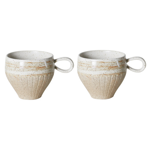 White Ceylon 350ml Mugs