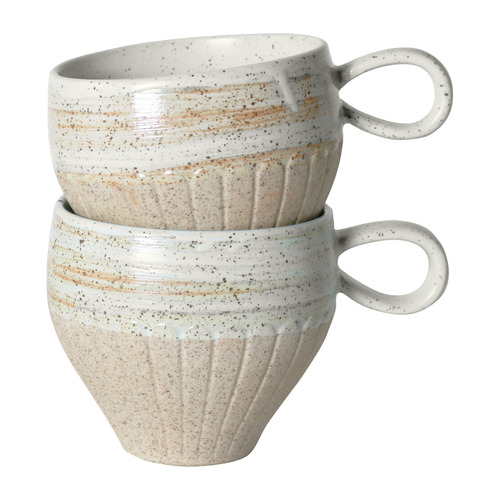 White Ceylon 350ml Mugs
