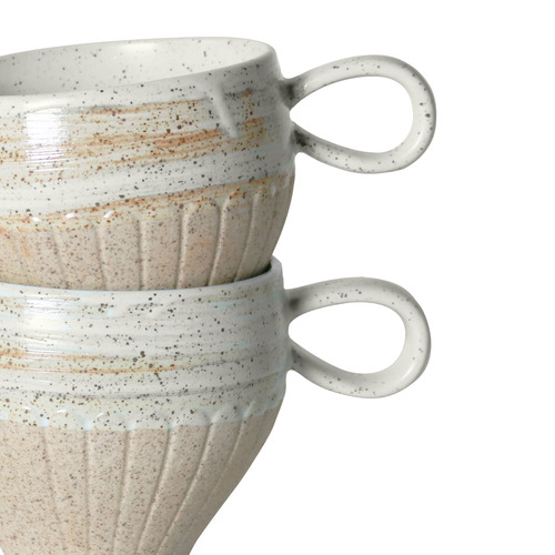 White Ceylon 350ml Mugs
