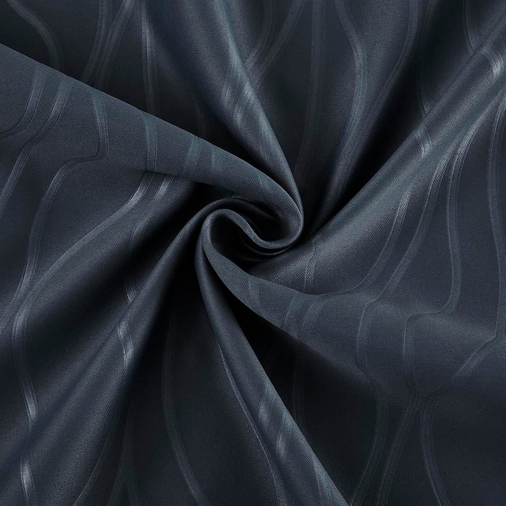 Thornton Swirl Room Darkening Eyelet Curtains (Set of 2)