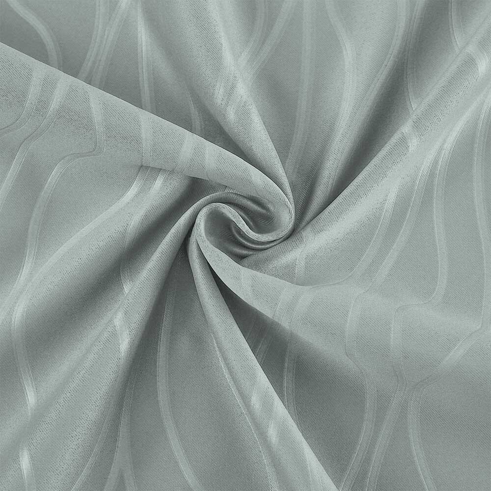 Thornton Swirl Room Darkening Eyelet Curtains (Set of 2)