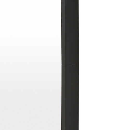 Halo Curve Square Metal Wall Mirror