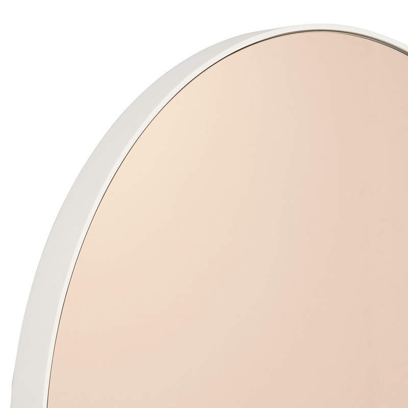 Rosie Tinted Round Wall Mirror