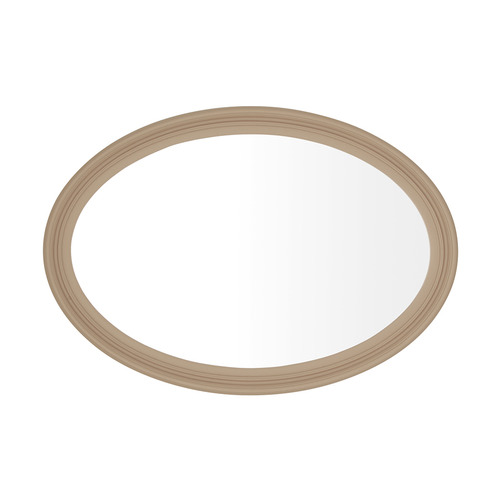 Delilah Oval Wood Mirror