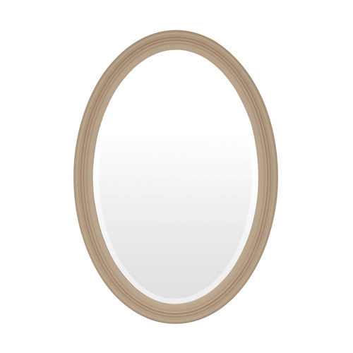 Delilah Oval Wood Mirror