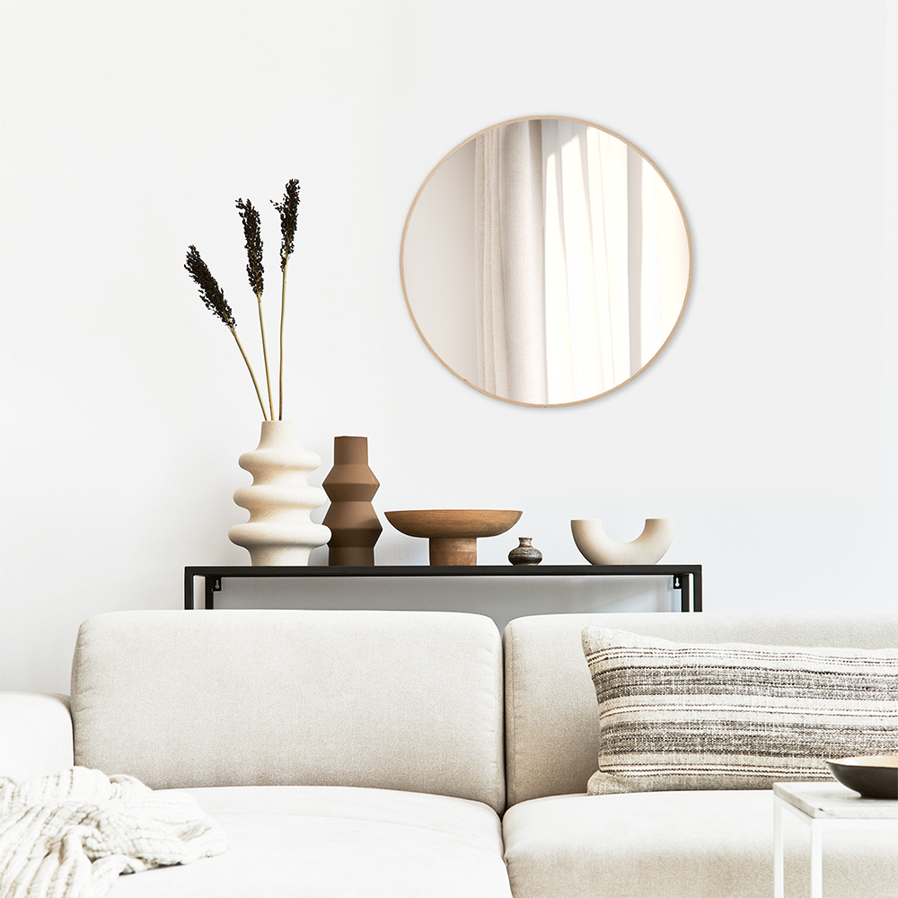 Halo-Round-Aluminium-Mirror