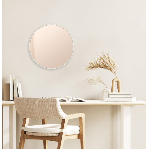 Tinted-Rosie-Round-Wall-Mirror