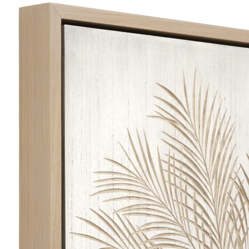 Palm II Wooden Framed 3D Wall Art Temple & ster