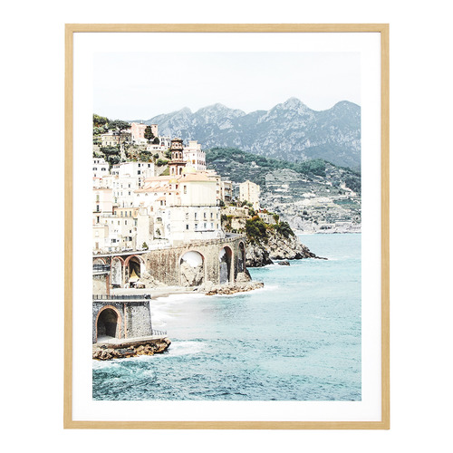 Amalfi Adventure Framed Paper Print Wall Art