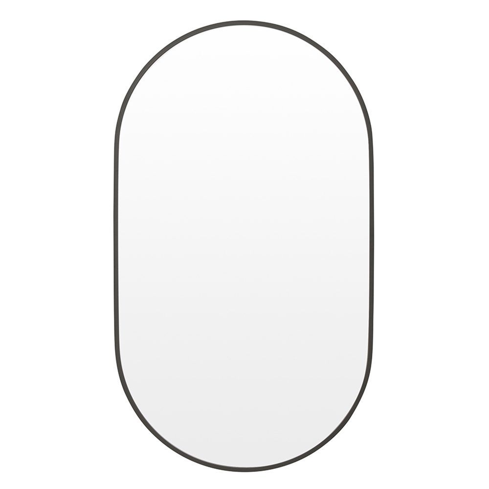Halo Oval Metal Wall Mirror